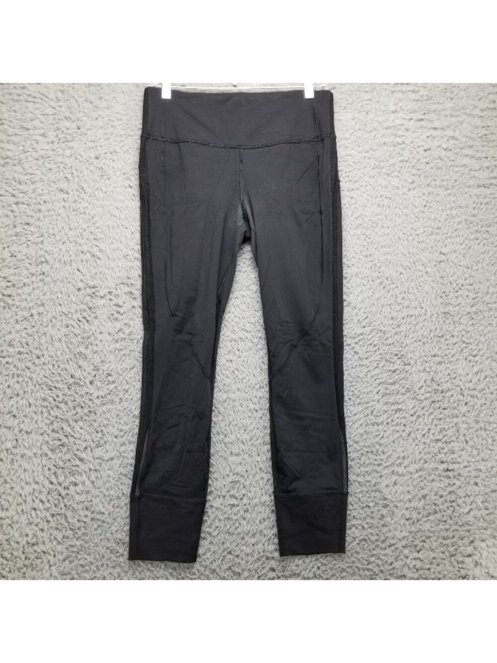 Lululemon Pants Womens 8 Black Stretch Cuff Cropped Leggings *Read*